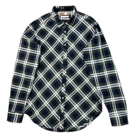 MSGM Viscose Tartan Shirt Made in Italy - Picture 2 of 12